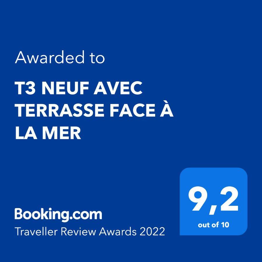 T3 Neuf Avec Terrasse Face A La Mer Бандол Екстериор снимка
